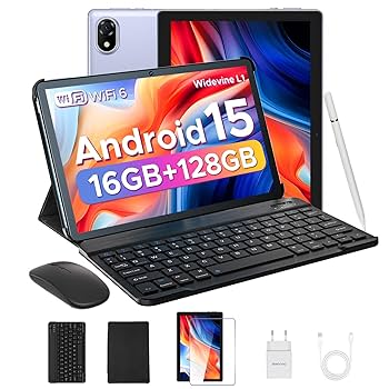 Android 15 タブレットDOOGEE U10 10インチ　グレー Amazon.com : DOOGEE U10(2025) 10 inch Tablet with Keyboard